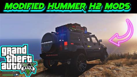 MODIFIED HUMMER H2 CAR MODS For GTA V OFF ROAD DOMINATOR