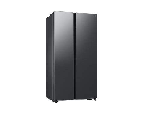 Samsung 564l Gentle Black Matt Side By Side Fridge Freezer