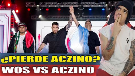 ¿wos Justo Campeon 🤬 Aczino Vs Wos Final Red Bull Internacional