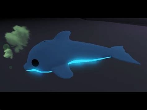 How A Mega Neon Dolphin Looks Like Adopt Me Roblox Ocean Egg Update