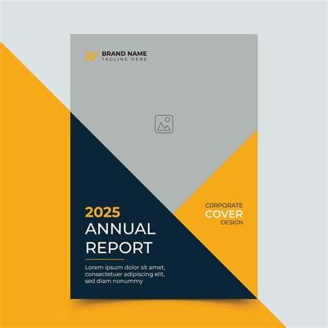 annual report cover design template 36313104 Vector Art at Vecteezy