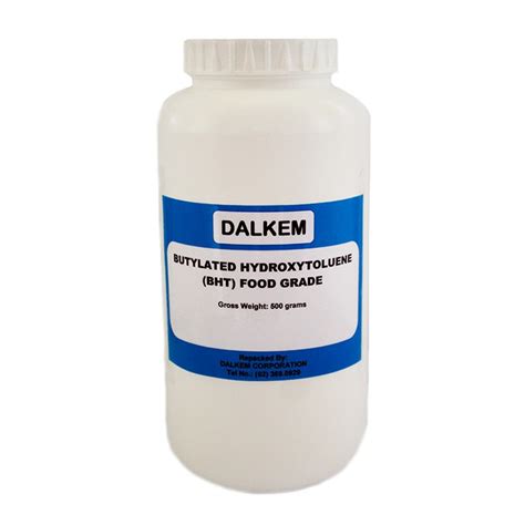 Dalkem Butylated Hydroxytoluene Bht Food Grade Preservative Gross