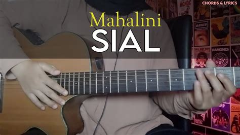 Chord Sial Mahalini Chord Gitar Gampang Tutorial Gitar Pemula