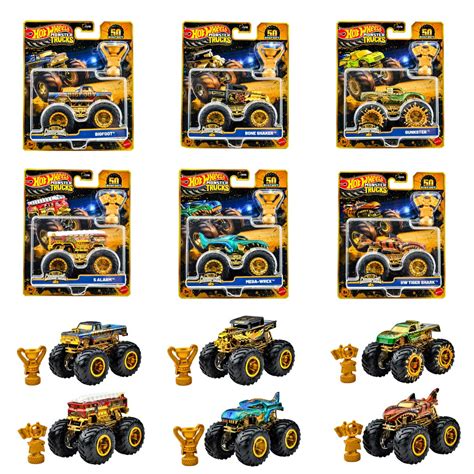 楽天ブックス ホットウィール Hot Wheels モンスタートラック トロフィー チャンピオン アソート 乗り物おもちゃ ミニカー 台入り BOX販売 歳から マルチ A