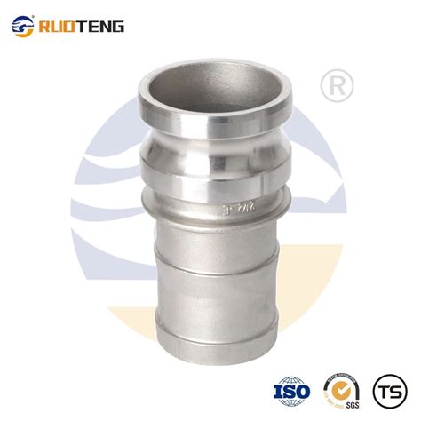 Ruoteng Type E Male Quick Connector Flexible Pipe Quick Camlock