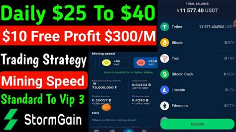 Storm Gain Trading Strategy For Biggner To Per Month Free