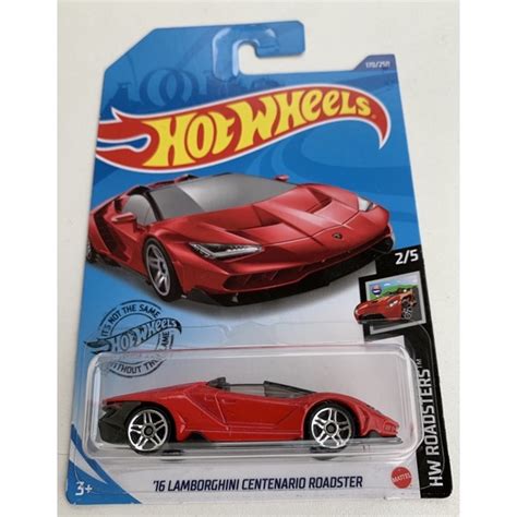 Hot Wheels Lamborghini Centenario Roadster Shopee Philippines