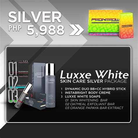 Frontrow International Gensan Silver Luxxe White Skin Care Package