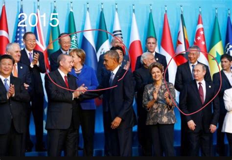 Obama, Erdogan, Putin:What two G20 pics say about changing world order