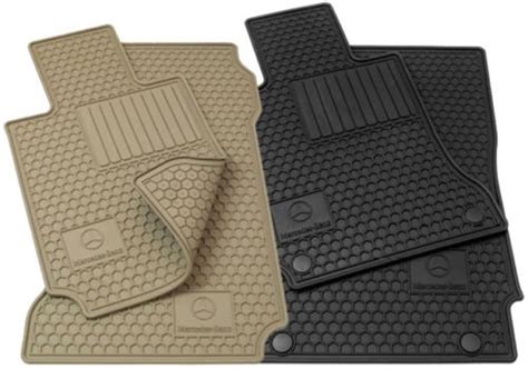 Mercedes Benz GLK Genuine OEM Factory All Season Floor Mats - BEIGE ...