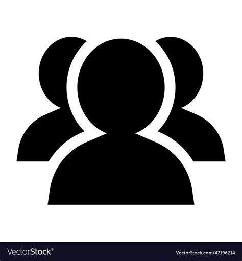 Community icon Royalty Free Vector Image - VectorStock