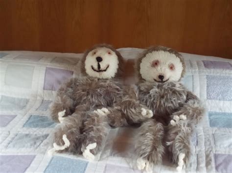 Larry And Sidney Sloth Teddy Sloth Teddy Bear