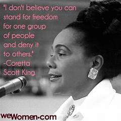 Coretta Scott King Quotes