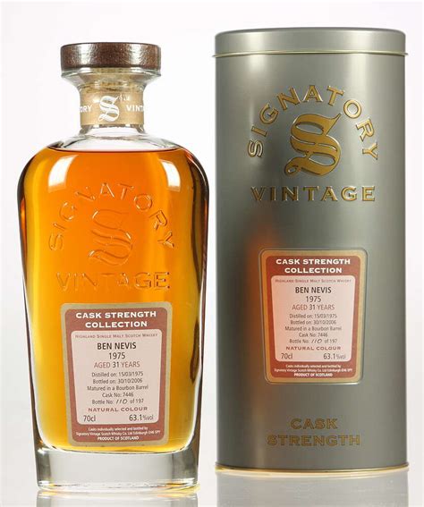 Ben Nevis 31 Jahre 1975 Whisky De