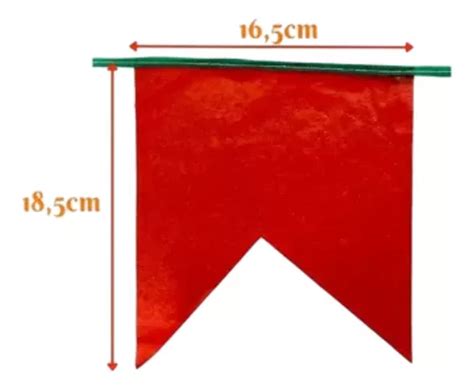 Metros Bandeirinha Pl Stico Festa Junina Arraia Decora O R Em