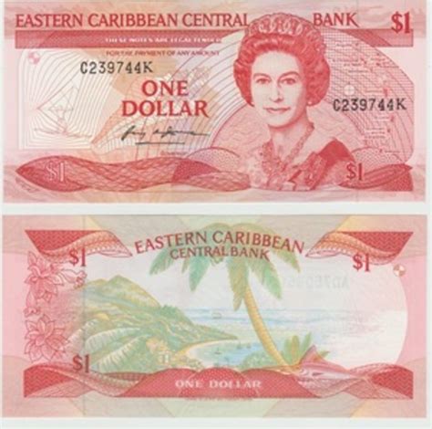 1 Dollar With Anguilla Eastern Caribbean States Numista