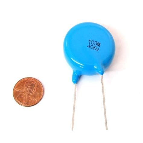 Disc Type Kv Pf High Voltage Ceramic Capacitor Ec