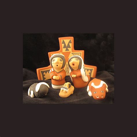 Native American Nativity Sets — Native American Pueblo Pottery