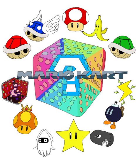 Mario Kart items by NY-Disney-fan1955 on DeviantArt