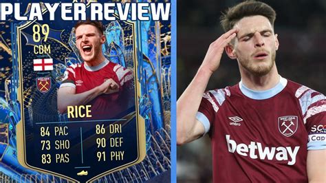 Insane Cdm Tots Declan Rice Player Review Fifa Ultimate Team