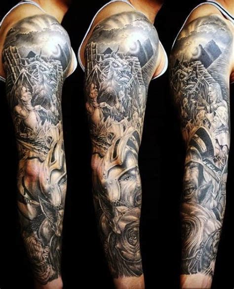 83 Knight Tattoo Designs For Men