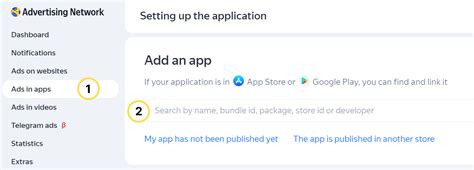 Add An App Adding And Configuring Apps Monetization Ads In Mobile