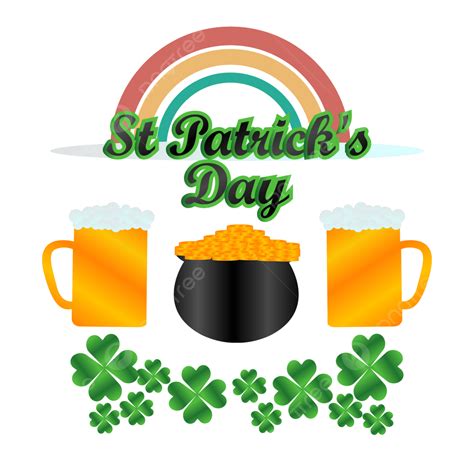 St Patricks Day Vector Hd Png Images Happy St Patricks Day Vector Design Happy Celebration