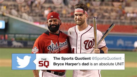 Everyone was talking about how jacked Bryce Harper's dad is after the ...