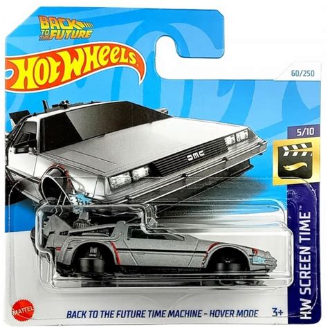HOT WHEELS BACK TO THE FUTURE TIME MACHINE HOVER MODE HW SCREEN TIME 5 10 15550170104 Allegro Pl