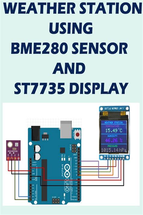 Weather Station Using Bme Temperature Humidity And Pressure Sensor