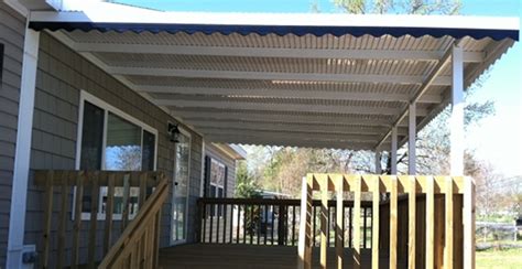 Aluminum Awnings Insulated Panels Custom Pan Units Step Down Awnings