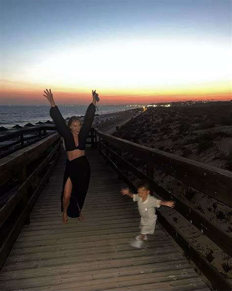 Perrie Edwards branded gorgeous by fans as she poses in bikini with fiancé and son OK Magazine