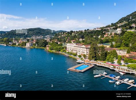 Villa D Este Cernobbio Comer See In Italien Stockfotografie Alamy