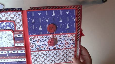 Album Scrapbooking De Noel Et Son Mini Avec Les Papiers Action Modern