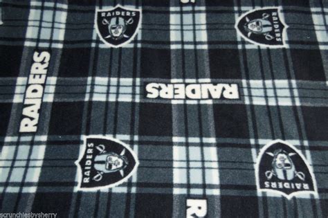 Las Vegas Raiders Baby Blanket Plaid Pewter Black Fleece Pet Dog Lap ...