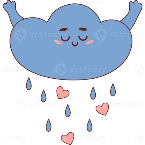 cute rain cloud 21737843 PNG