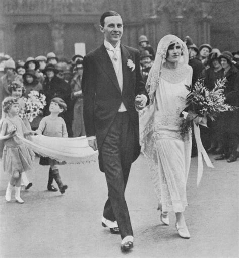 Royals And Aristocrats Wedding Morning Suits British Nobility 1920s