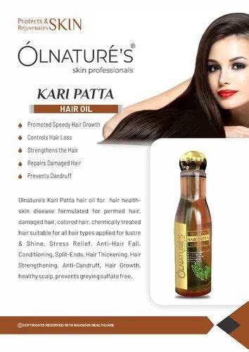 Olnatures Kari Patta Hair Fall Oil, Packaging Size: 200 Ml at Rs 290/bottle in Ambala