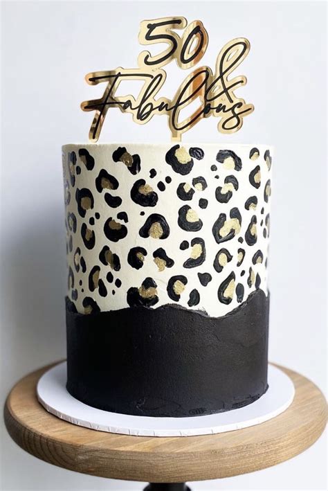 30 Pretty Cake Ideas To Inspire You Leopard Print Birthday Cake Artofit