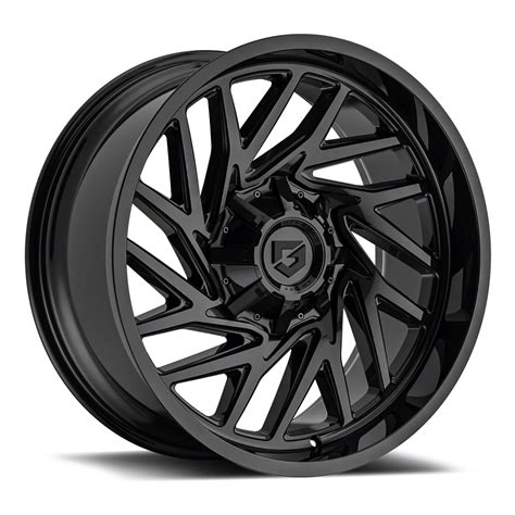 Gear Off Road Tacoma Gloss Black Lug Wheel X Mm Offset