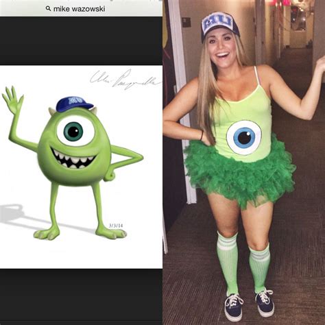 Mike wazowski college halloween costume College Halloween, Halloween ...