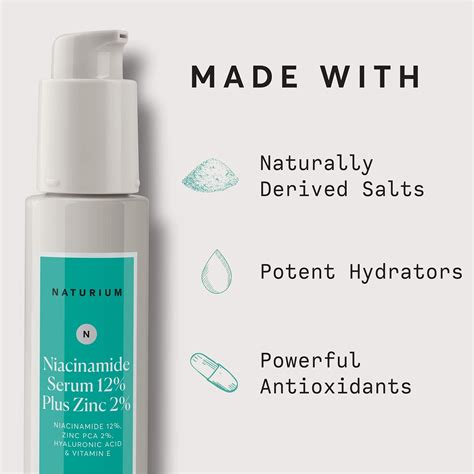 Naturium Niacinamide Face Serum 12 Plus Zinc 2 Hyaluronic Acid And