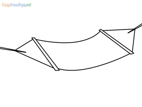 How To Draw Hammock Step By Step Easy Phase