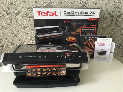 Гриль Tefal OptiGrill Elite XL GC760D30 Нові! Запечатані!: 9 299 грн ...