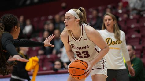 Marya Hudgins 2023 24 Womens Basketball Santa Clara University