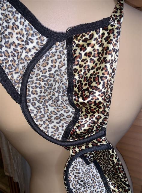 💋 Vintage Victoria Secret Leopard Second Skin Satin … Gem