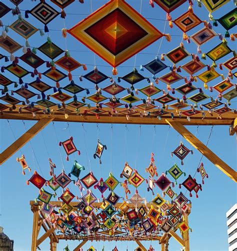 Ojo De Dios Huichol S Mbolo De Enlace Con La Energ A Del Entorno