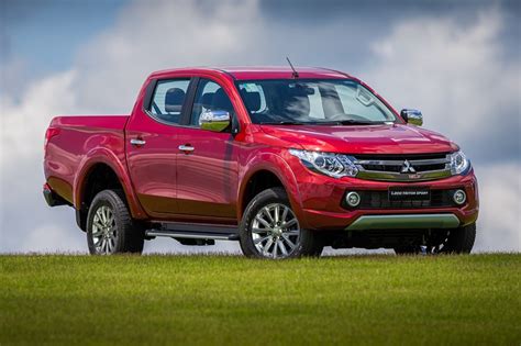 Mitsubishi L Triton Sport Ganha Novas Vers Es E Grade Redesenhada