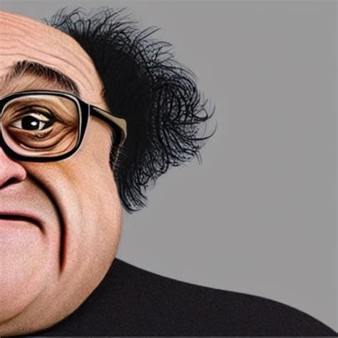 Prompthunt Close Up Portrait Of Danny Devito With A Pug Face Hyper