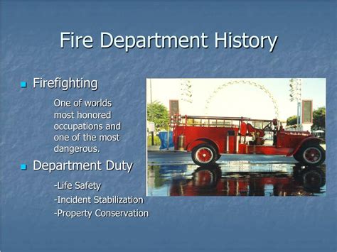 PPT - Fire Department History PowerPoint Presentation, free download ...